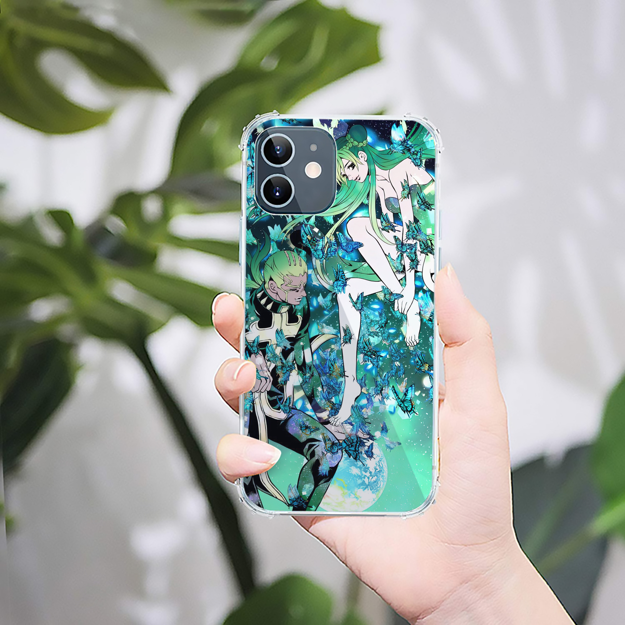 （画像用） ジョジョの奇妙な冒険 JoJo's Bizarre Adventure 【iPhone 12シリーズ対応】透明スマホケース（クリアソフトケース）